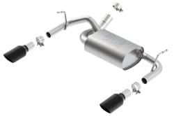 Borla - Borla 11860BC ATAK Axle-Back Exhaust Split RR Exit for 12-18 Jeep Wrangler JK - Image 1