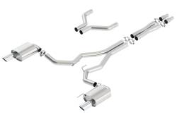 Borla - Borla 140630 ATAK Cat-Back Exhaust Single Split RR Exit for 15-17 Mustang GT 5.0 - Image 1