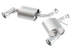 Borla - Borla 11933 S-Type Axle-Back Exhaust Single Split Rear Exit for 16-23 Camaro LS - Image 1