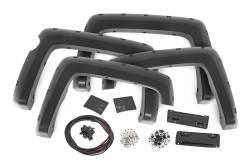 Rough Country Suspension Systems - Rough Country F-C11413A Pocket Fender Flares Black for 14-18 Silverado 1500 5.8' - Image 3