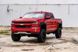 Rough Country Suspension Systems - Rough Country F-C11413A Pocket Fender Flares Black for 14-18 Silverado 1500 5.8' - Image 4