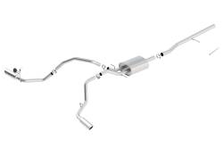 Borla - Borla 140546 ATAK Cat-Back Exhaust Truck Split Side Exit for 14-19 Sra/Silv 1500 - Image 1