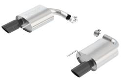 Borla - Borla 11887BC S-Type Axle-Back Exhaust Single Split RR Exit for 15-17 Mustang GT - Image 1