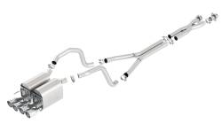 Borla - Borla 140453 ATAK Cat-Back Exhaust Dual Split RR Exit for 05-08 Corvette 6.0/6.2 - Image 1
