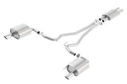 Borla - Borla 140588 ATAK Cat-Back Exhaust Single Split Rear Exit 15-17 Mustang V6 3.7L - Image 1