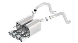 Borla - Borla 11816 ATAK Axle-Back Exhaust Split Rear Exit for 05-08 Chevy Corvette - Image 1