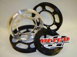 Metco Motorsports - Metco MS MCR0008 9.55" 8-lb Interchangeable Crank Pulley Ring Cobra/Lightning - Image 1