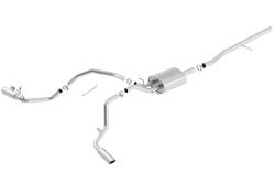 Borla - Borla 140544 Touring Cat-Back Exhaust Split Side Exit for 14-19 Sra/Silv 1500 - Image 1