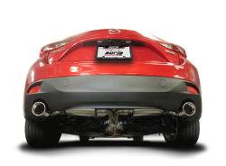 Borla - Borla 11918 S-Type Axle-Back Exhaust Single Split Rear Exit for 14-18 Mazda 3 - Image 3