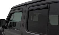Auto Ventshade AVS - Auto VentShade 194249 Ventvisor In-Channel Deflector 4Pc for Wrangler JK - Image 1