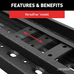 ARIES - ARIES 2055534 RidgeStep Commercial Running Boards w/Mounting Brackets - Image 5
