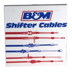 B&M - B&M 80835 Super Duty Race Shifter Cable 10' Eyelet/Threaded Red - Image 2