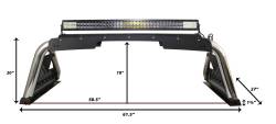 Go Rhino - Go Rhino 915000T Sport Bar 2.0 for 15-19 Colorado/Canyon Tacoma - Image 9