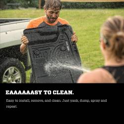 Husky Liners - Husky Liner Weatherbeater 3rd Row Floor Liners Black Suburban/Yukon XL 19301 - Image 4