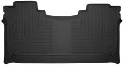 Husky Liners - Husky Liner X-act Contour 2nd Row Floor Liners Black for Dodge RAM 54601 - Image 1