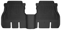 Husky Liner X-act Contour 2nd Row Floor Liners Black for Jeep Wrangler 54631