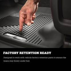 Husky Liners - Husky Liner X-act Contour Front Floor Liners Black Colorado/Canyon 53121 - Image 5