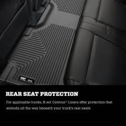 Husky Liners - Husky Liner X-act Contour 2nd Row Floor Liners Black F150/Super Duty 53491 - Image 5