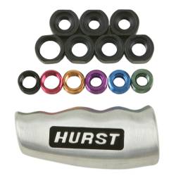Hurst - Hurst 1530020 Universal T-Handle Shift Knob Brushed Aluminum - Image 2