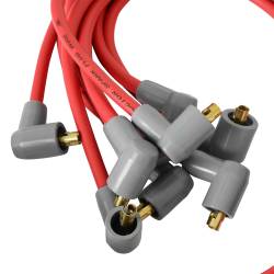 MSD - MSD Ignition 31389 Custom Spark Plug Wire Set Red Jacket for Ford 351C-400 - Image 4