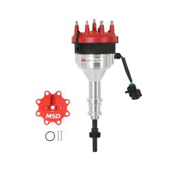 MSD Ignition 8451 Pro-Billet Distributor for Ford TFI EFI 351W No Module