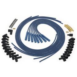 Taylor Cable - Taylor Cable 60655 8mm High Energy Spark Plug Wire Set 180-DEG Blue Universal - Image 1