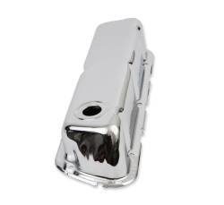 Mr Gasket - Mr Gasket 9804 Valve Cover Chrome Plated OEM Height Baffled Pair - Image 6