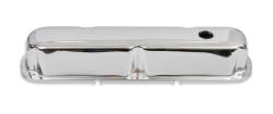 Mr Gasket - Mr Gasket 9806 Valve Cover Chrome Plated Tall Racing Style Baffled Pair - Image 8