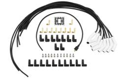 ACCEL - ACCEL 9002C Spark Plug Wires Pro Fit 135-DEG White Ceramic Spiral Core 8mm Black - Image 1