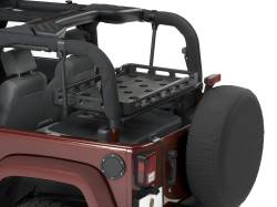Bestop 41444-01 Highrock 4x4 Universal Cargo Tray Black for 07-18 Jeep Wrangler
