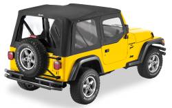 Bestop 51121-15 Replace-A-Top for OEM Hardware Black Denim for 97-02 Wrangler TJ