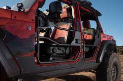 Bestop 51740-01 Front Element Tube Doors Matte Black for 20-25 Gladiator JL/JT
