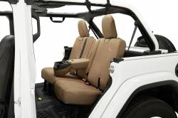 Bestop - Bestop 29291-04 Polyester Rear Seat Cover Tan for 18-26 Jeep Wrangler JL 4DR - Image 2