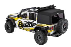 Bestop - Bestop 54725-17 Supertop Ultra Black Twill Soft Top for 18+ Jeep Wrangler JL 4DR - Image 2