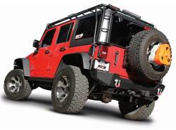 Borla - Borla 140459BC Touring Cat-Back Exhaust Single Split RR Exit for 12-18 Wrangler - Image 2