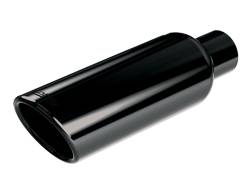 Borla - Borla Exhaust 20162 Universal 14" Long Tip 2.75" In x 4" Single Round Rolled Out - Image 1