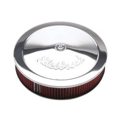 Edelbrock - Edelbrock 1206 Pro-Flo Chrome 14" Round Air Cleaner w/3" Cotton Element - Image 1