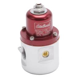 Edelbrock - Edelbrock 174131 Carbureted Adjustable Bypass Fuel Pressure Regulator 160GPH Red - Image 1