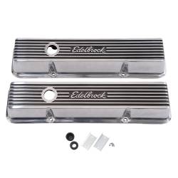 Edelbrock - Edelbrock 4262 Elite II Valve Covers for 59-86.Chevy 262-400 V8 - Image 1
