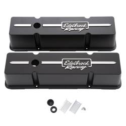Edelbrock - Edelbrock 41643 Racing Series Valve Covers for Chevy 262-400 V8 1959-86. - Image 1