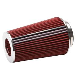 Edelbrock - Edelbrock 43691 Pro-Flo Univ. Red Tall Conical Air Filter 3"/3.5"/4" Inlet - Image 1