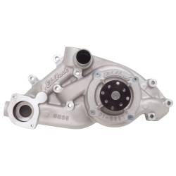 Edelbrock - Edelbrock 8896 Water Pump Two-piece for 1997-04 GM LS1/LS6 Gen III Satin Finish - Image 1