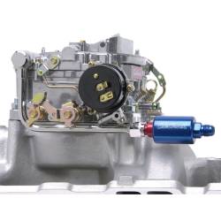 Edelbrock - Edelbrock 8134 Chromed Steel Fuel Line & Filter Kit Fo Eps Carbs. - Image 2