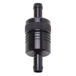 Edelbrock - Edelbrock 8157 3" Aluminum Street Fuel Filter Black Finish - Image 1