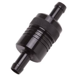 Edelbrock - Edelbrock 8157 3" Aluminum Street Fuel Filter Black Finish - Image 2