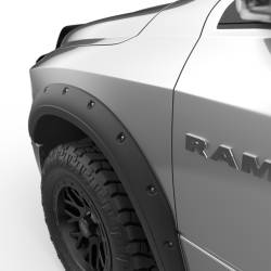 EGR - EGR 792654 Bolt-On Look Fender Flares Black for 09-18 RAM 1500 - Image 1