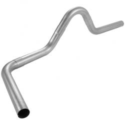 Flowmaster 15903 Universal Single Exhaust Pipe Kit 4pc. 3.5" Dia. Aluminized
