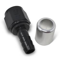 Russell - Russell 610523 ProClassic Crimp On Hose End Straight End Black/Clear -08AN - Image 2