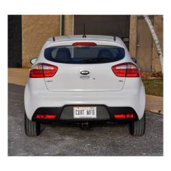 CURT - CURT 110943 Class-1 Trailer Hitch 1.25" Ball Mount Select Hyundai Accent Kia Rio - Image 3
