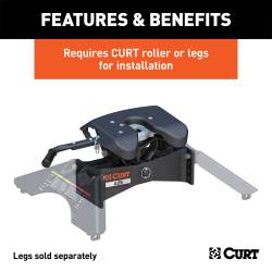 CURT - CURT 16580 A25 5th Wheel Hitch Head - Image 6
